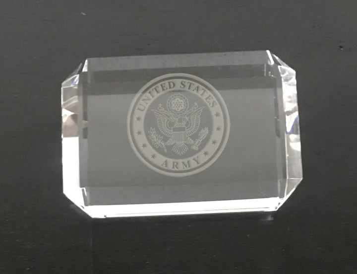 CRYSTAL HOUSE MILITARY GIFTS- ARMY - Crystal House