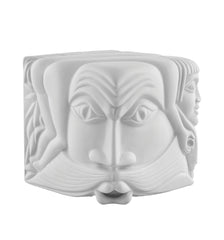 Vista Alegre Gargulas The Old The Young and Death Sculpture - Handcrafted Fine Porcelain Art