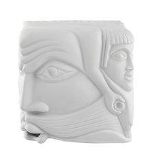 Vista Alegre Gargulas The Old The Young and Death Sculpture - Handcrafted Fine Porcelain Art