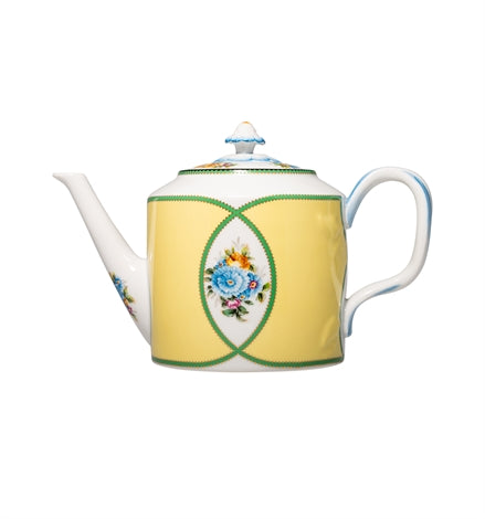 Vista Alegre Herança Fine Porcelain Tea Pot - Classic Luxury Teaware for Home and Gifting