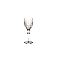 Vista Alegre Herança Clear Water Goblet - Fine Crystal Stemware - Luxury Housewarming Wedding Gift