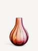 Iris vase pink/amber, EL AC-23 Kosta Boda