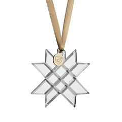 2023 Christmas Star Ornament: Handcrafted Crystal Paper Star | Annual Keepsake Collection Orrefors