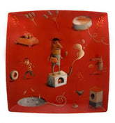 2I - ILUSTRADORES INTERNACIONAIS PLATE JOÃO VAZ DE CARVALHO Vista Alegre