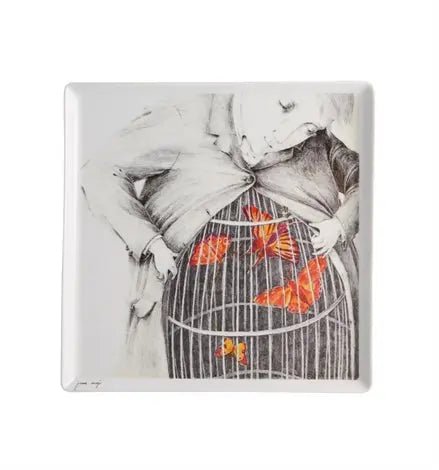 2I - ILUSTRADORES INTERNACIONAIS SQUARE PLATE JOANNA CONCEJO Vista Alegre