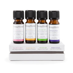 Nambé Signature Essential Oil Gift Set – 4 Premium Aromatherapy Blends Nambé