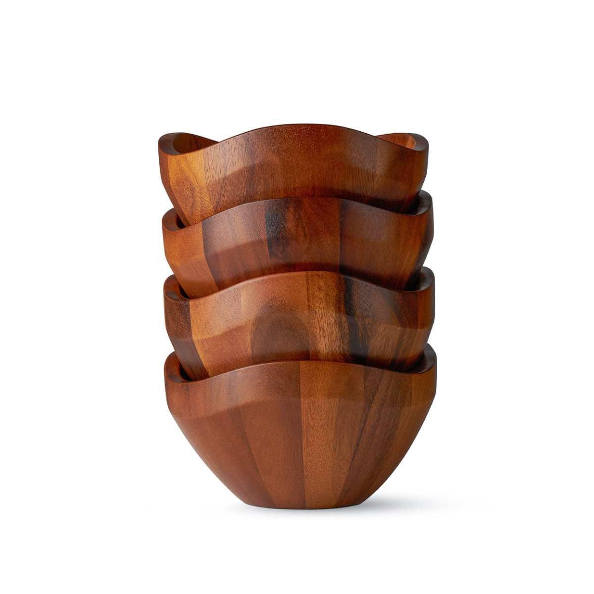 Nambe Billow Individual Salad Bowls – Luxury Crystal Gifts for Corporate & Weddings Nambé