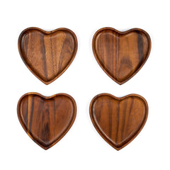Nambe Heart Appetizer Plates – Luxury Crystal Gifts for Corporate & Weddings Nambé