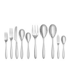 Nambe Maia 45-Piece Flatware Set – Premium 18/10 Stainless Steel Nambé