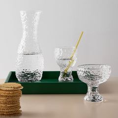 Kosta Boda Moss Coupe Champagne Clear - Custom Engraved Wedding Present