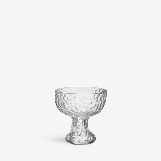 Kosta Boda Moss Coupe Champagne Clear - Custom Engraved Wedding Present