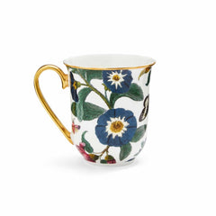 Spode Creatures of Curiosity White Floral Mug – Premium Luxury Birthday Gift