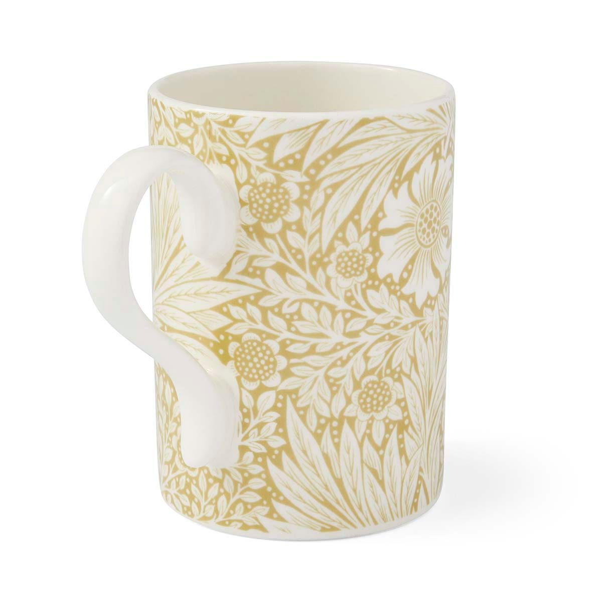Spode Morris & Co. Marigold Mug – Historic Golden Floral English Coffee Cup Spode
