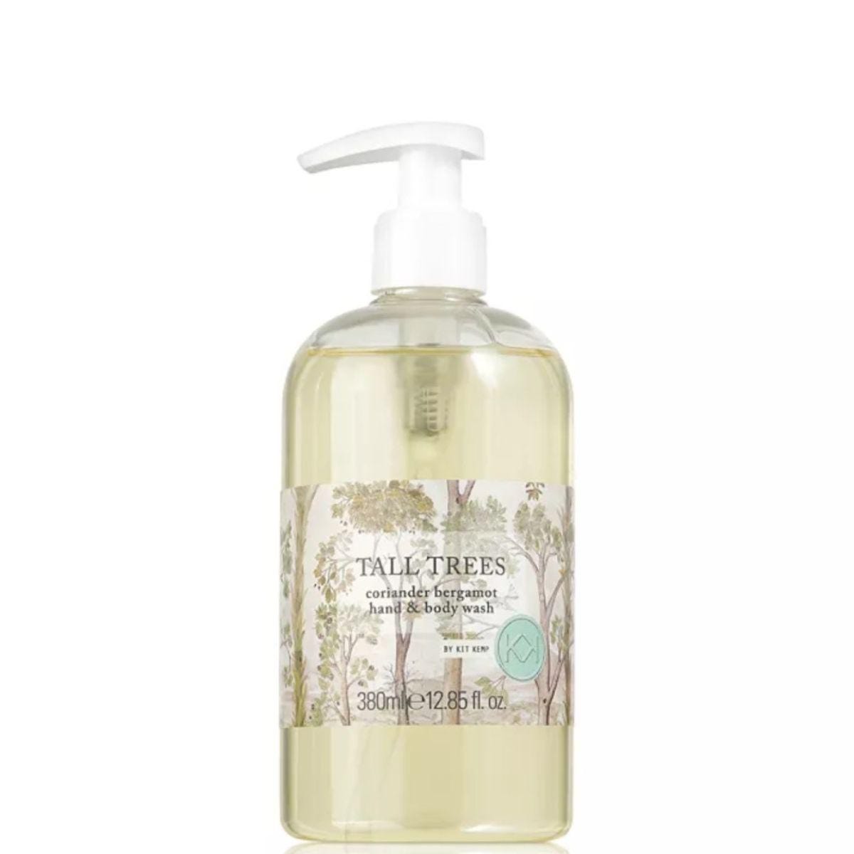 Kit Kemp Tall Trees Hand & Body Wash – Luxury Bergamot & Vetiver Soap Spode