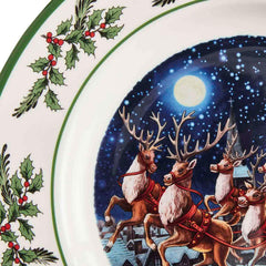 Spode Christmas Tree 2025 Annual 10" Santa Plate – Luxury Holiday Gift Spode