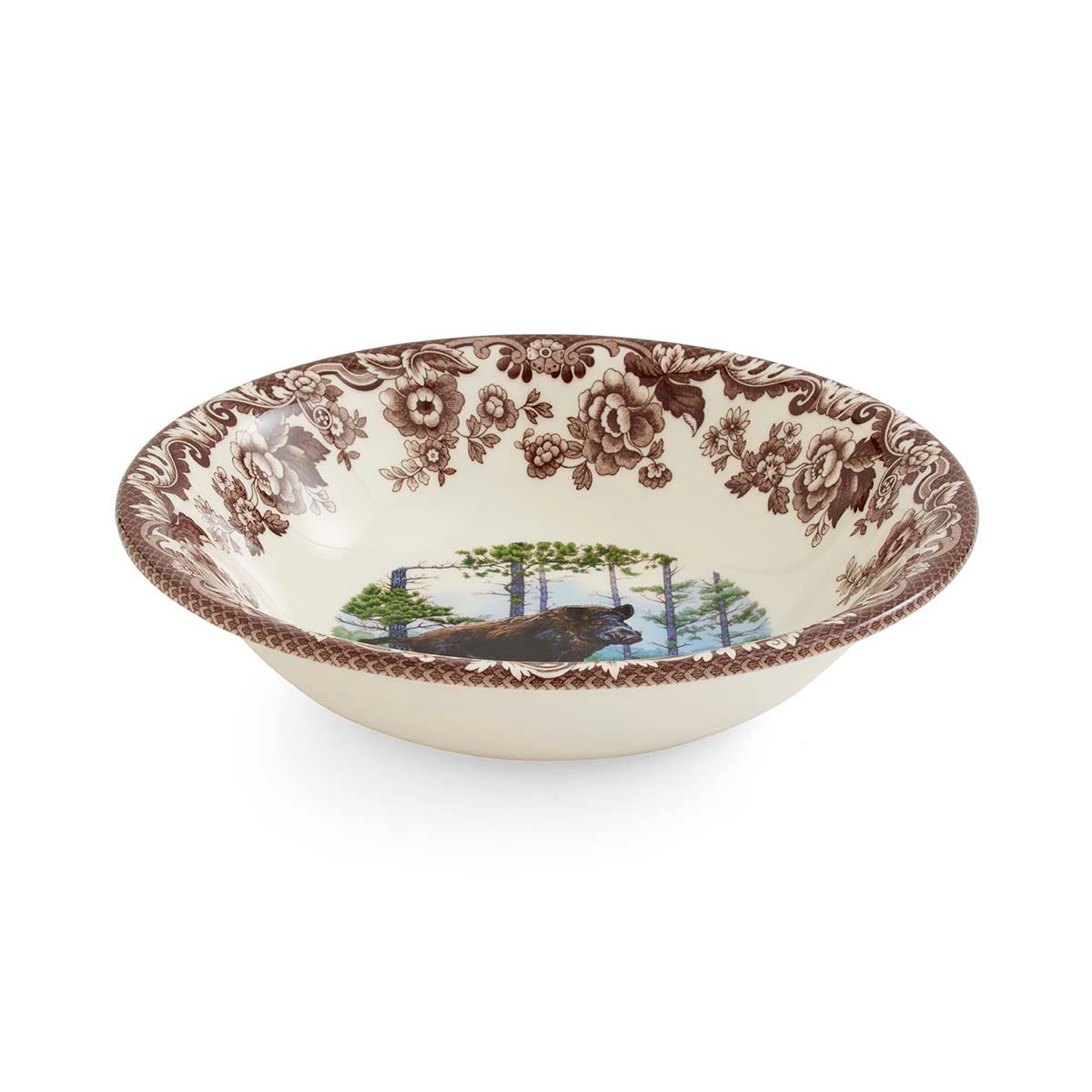 Spode Woodland Accents Red Grouse Salad Plate – Countryside Wild Bird Earthenware Spode