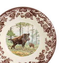 Spode Woodland Accents Red Grouse Salad Plate – Countryside Wild Bird Earthenware Spode