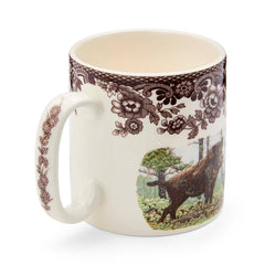 Spode Woodland Wild Boar Mug – Premium British Coffee Cup Gift