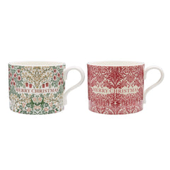 Spode Morris & Co. Bluebell Blackthorn Mug Set – Luxury Christmas Gift