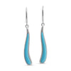 Marina Luxe Silver Flow Dangle Earrings