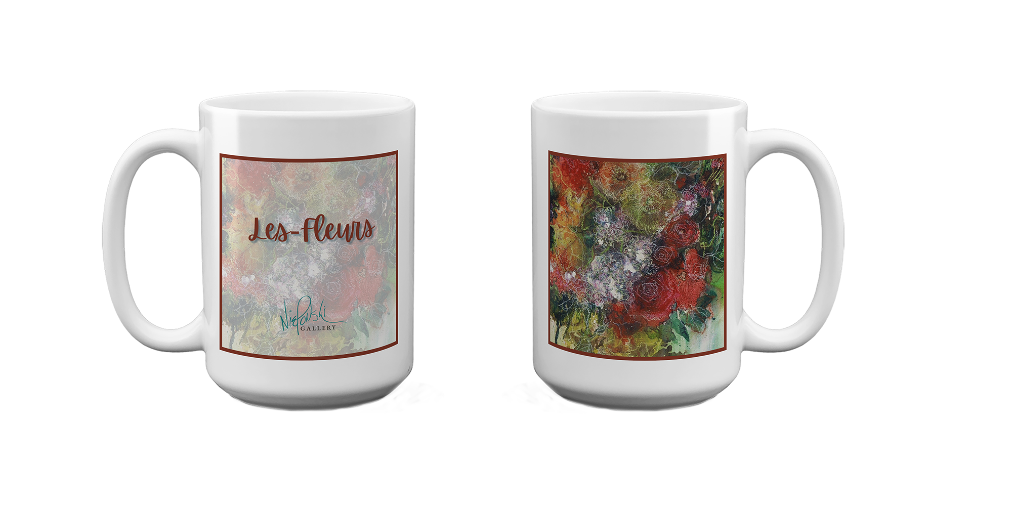 Les Fleurs Coffee-mug