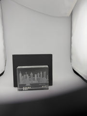 I Love New York Skyline Crystal House - Skyline