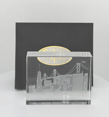 I Love San Francisco Skyline Crystal House - Skyline