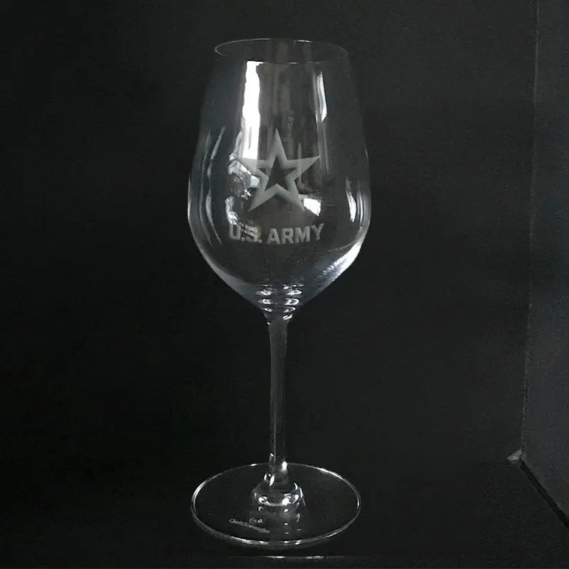 Army STAR logo-white wine Crystal House