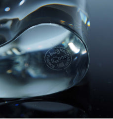 Baccarat Clear Crystal Figurine, Stylized Elephant Crystal House - Replacements