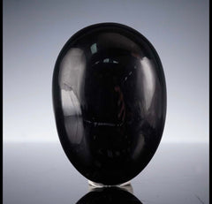 Baccarat Crystal Figurine, Tikki Tikki Black Crystal House - Replacements