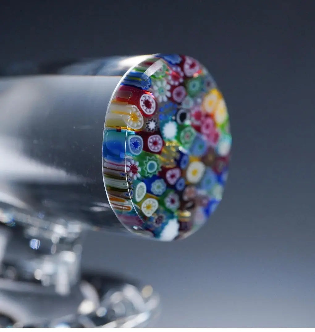 Baccarat Crystal Oceanie Decanter with Millefiori Stopper Crystal House - Replacements