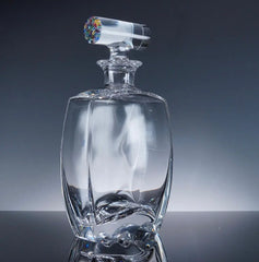 Baccarat Crystal Oceanie Decanter with Millefiori Stopper Crystal House - Replacements