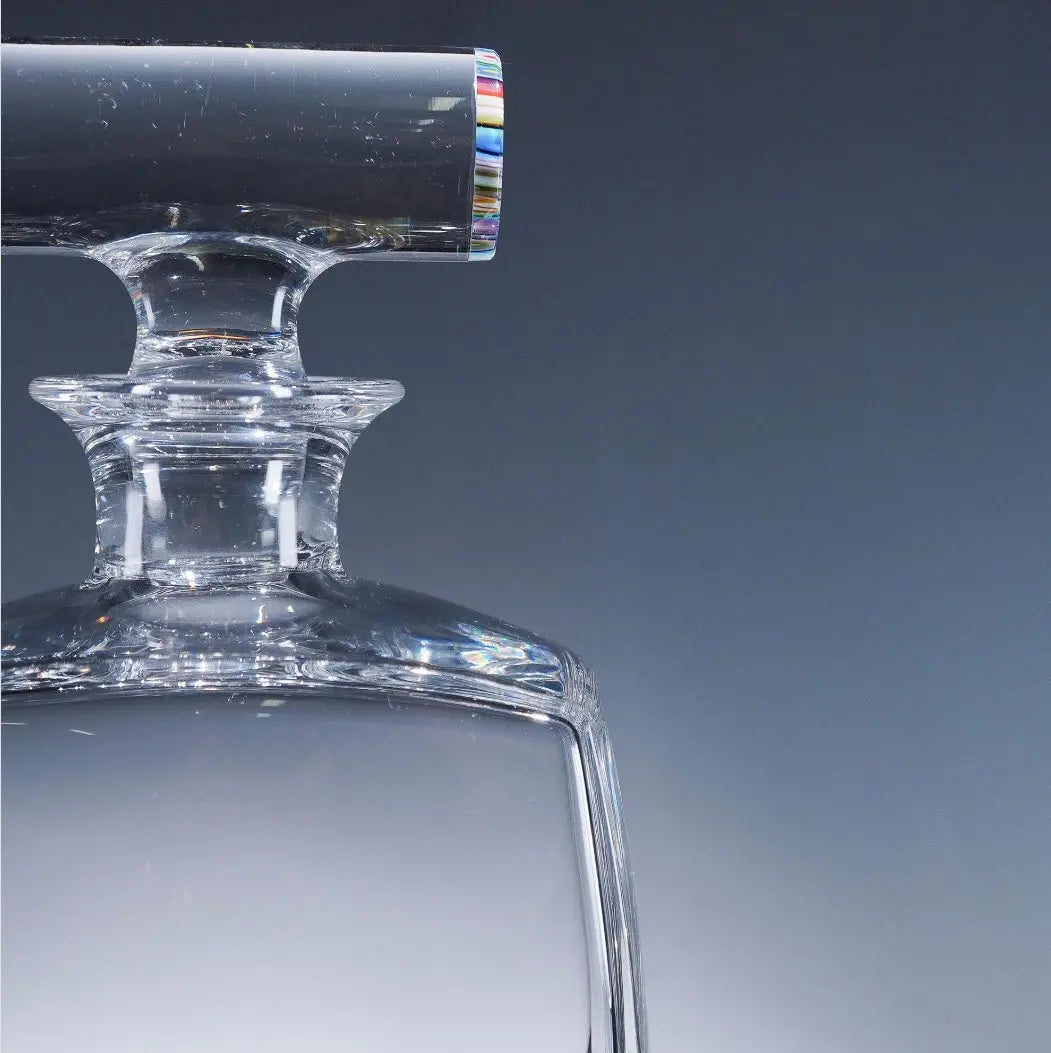 Baccarat Crystal Oceanie Decanter with Millefiori Stopper Crystal House - Replacements