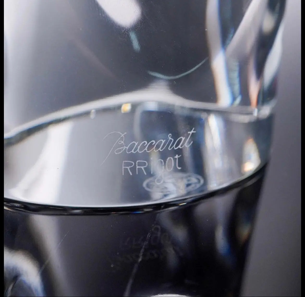 Baccarat Crystal Sculpture, Diamant by Robert Rigot Crystal House - Replacements