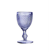 BICOS ALFAZEMA SET WITH 4 WHITE WINE GOBLETS LAVENDER Vista Alegre