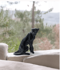 Black Cheetah by Jean - François Leroy 1000 ex Daum - Crystal House