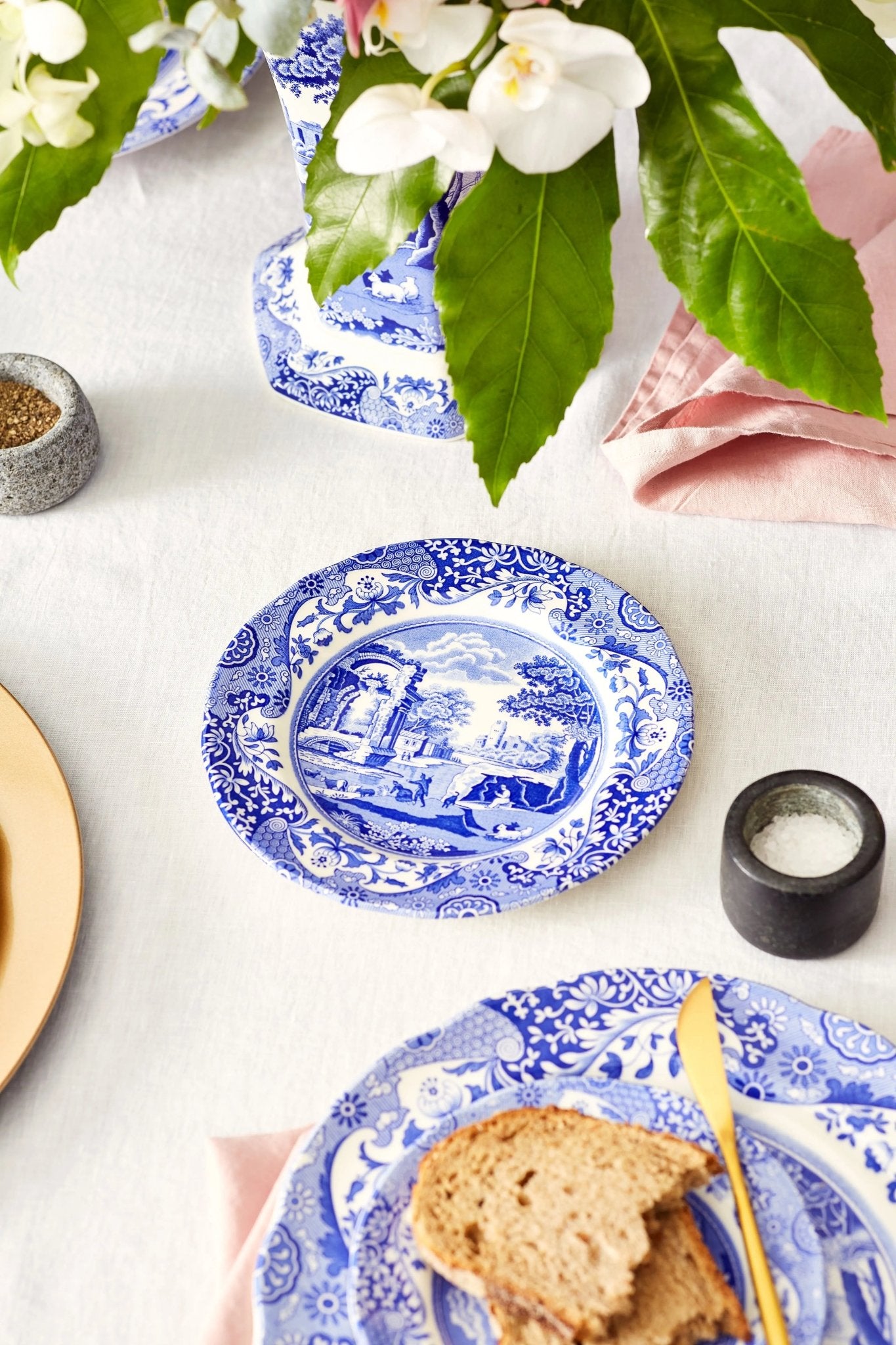 Blue Italian Dinnerware Bread & Butter Plate * Spode