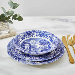 Blue Italian Dinnerware Cereal Bowl Spode
