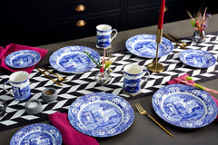 Blue Italian Dinnerware Dinner Plate Spode