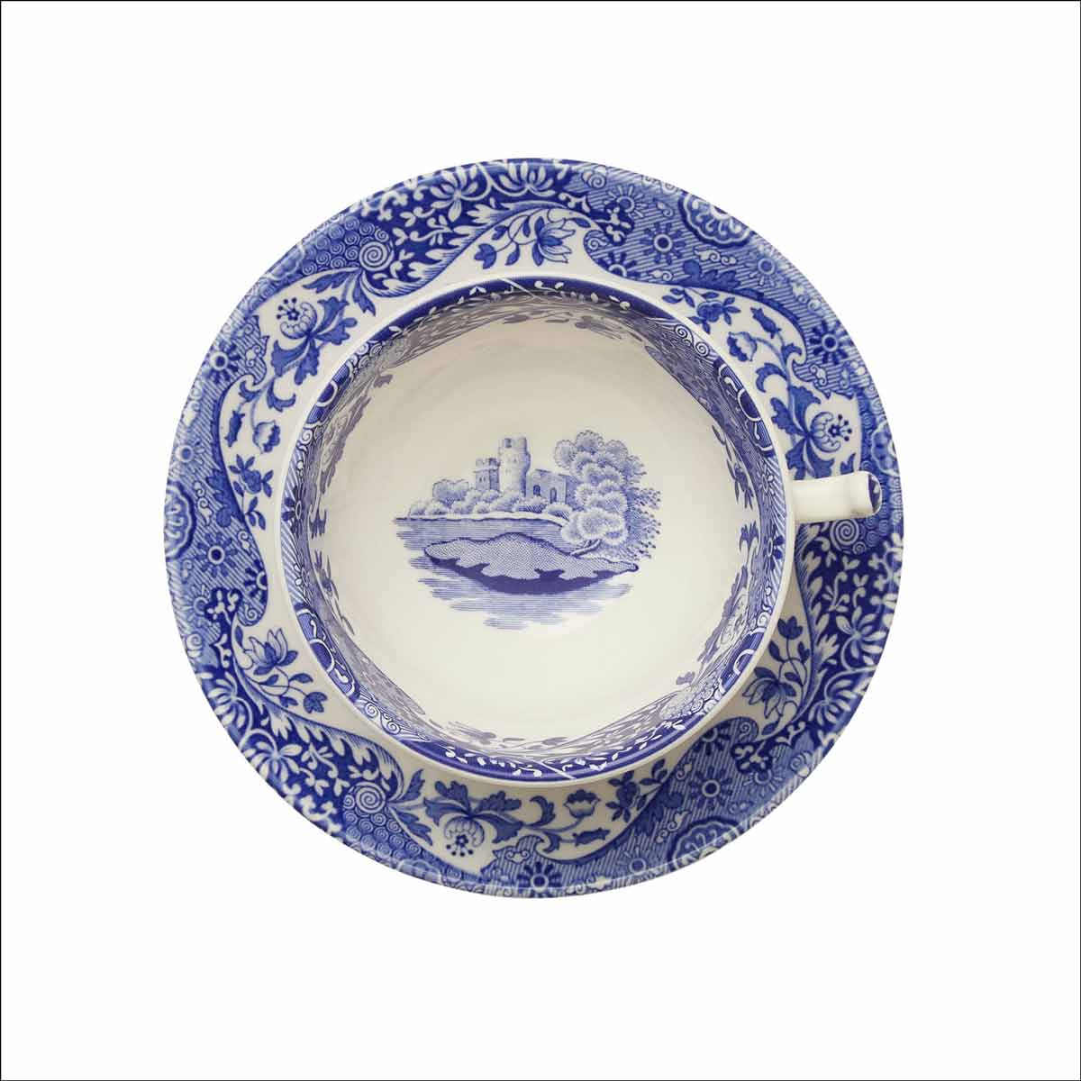 Saucer and Teacup
