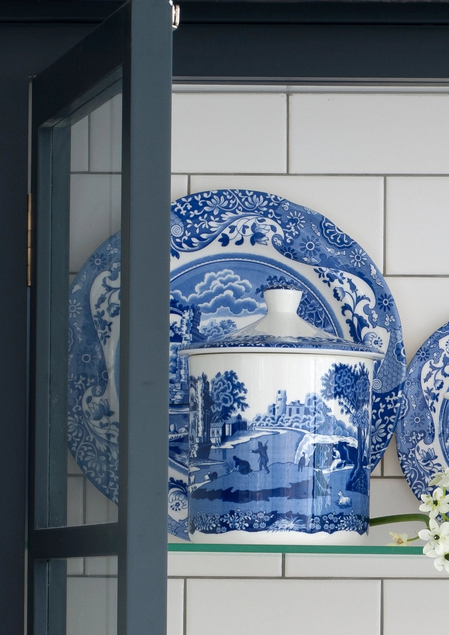 Blue Italian - Giftware & Accessories Storage Jar Spode