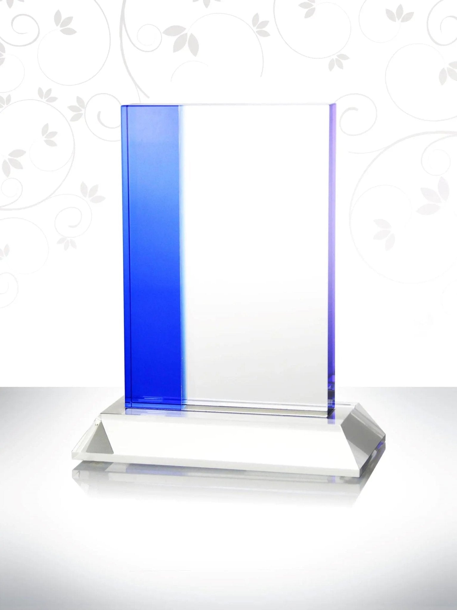 Blue Stripe Ace of Initiative Award Crystal House - RM