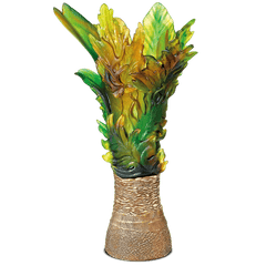 Bornéo Magnum Vase by Emilio Robba 99 ex Daum