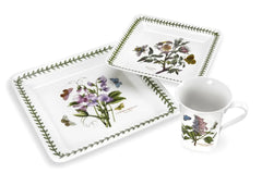 Botanic Garden 12-pc Dinner Set, Square Shape Portmeirion