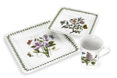 Botanic Garden - Classic Dinnerware 12-pc Dinner Set, Square Shape Portmeirion