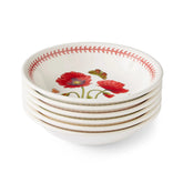 Botanic Garden - Meadow PASTA BOWL S/6 Portmeirion