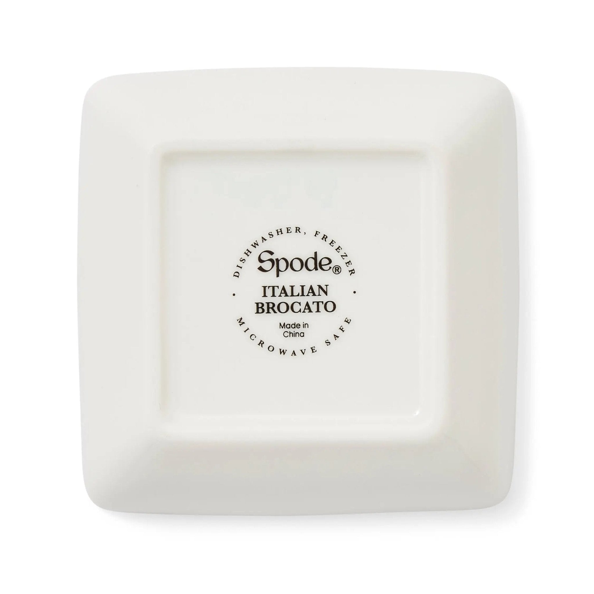 Brocato Serveware and Gift 3'' Square Dishes Set of 4 Spode