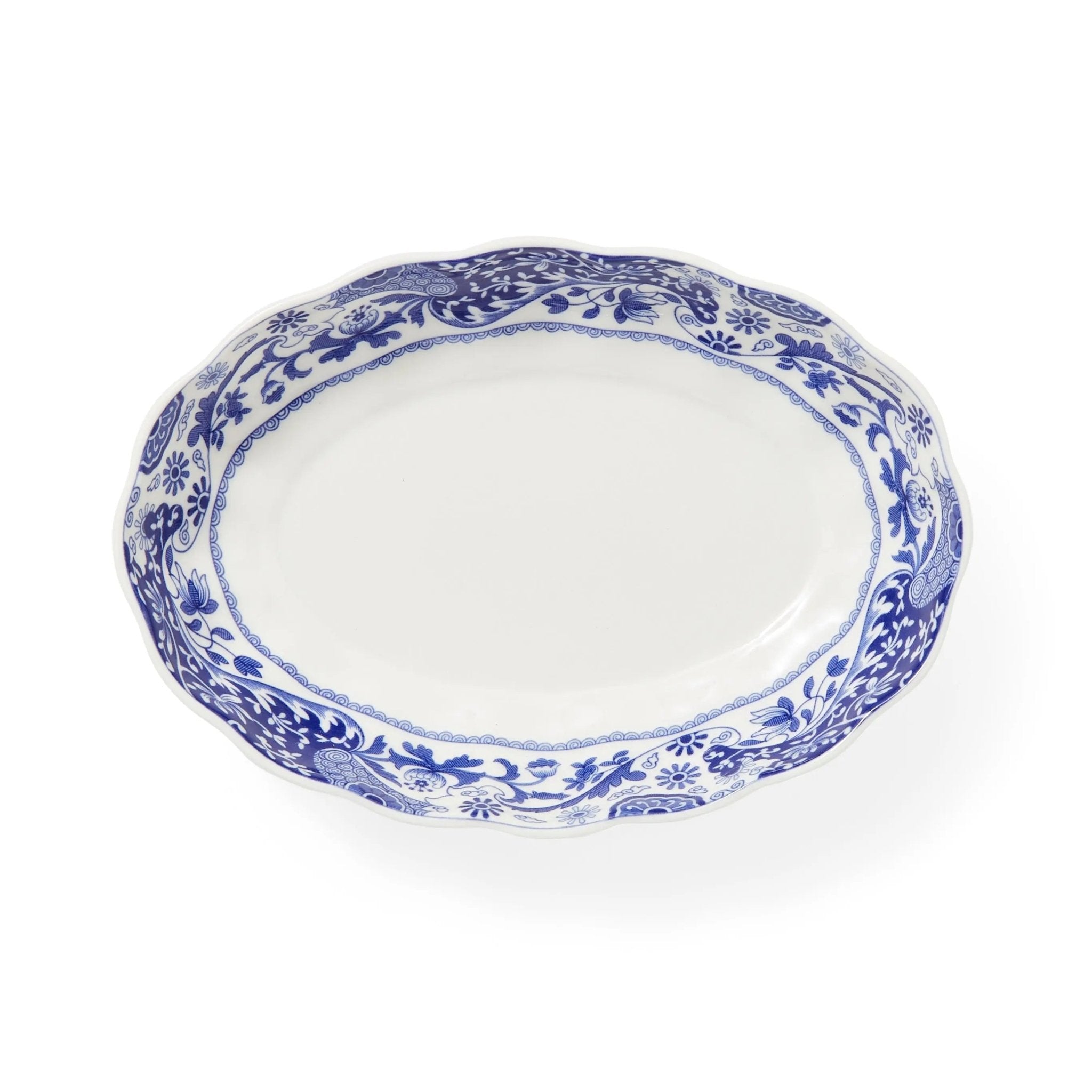 Brocato Serveware and Gift 6'' Oval Fluted Dish Spode