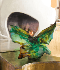 Butterfly Soliflore by Hanaé Mori 75 ex Daum - Crystal House