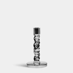 Carat Graphite Candlestick Small Orrefors